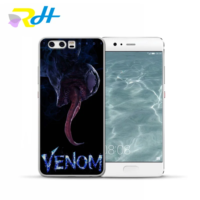 Для funda Huawei P20 lite Coque Etui Venom окрашенный чехол для телефона P9 P10Lite P8 Lite 2017 P10 Plus pro