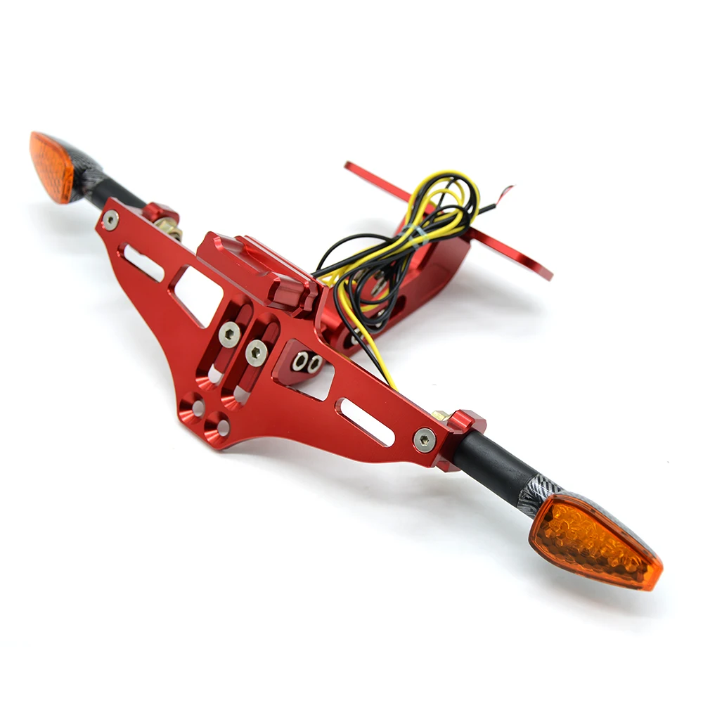 Универсальный мотоцикл светодиодный свет регулируемый Multi угол Fender Eliminator