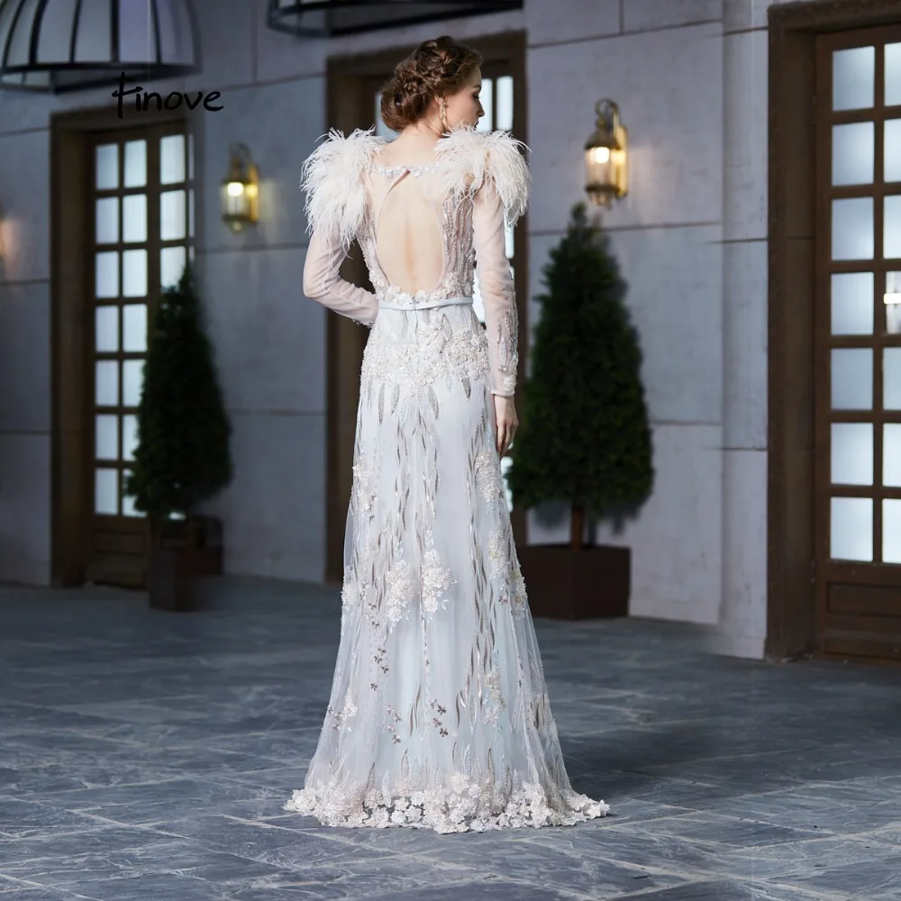 Finove длинное платье для выпускного вечера 2020 vestido de fiesta сексуальное с вырезом на