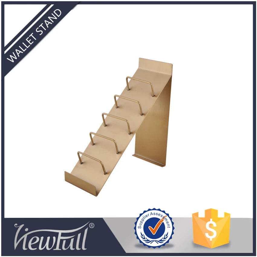 2015 latest hot selling titanium 6 step steel display rack |