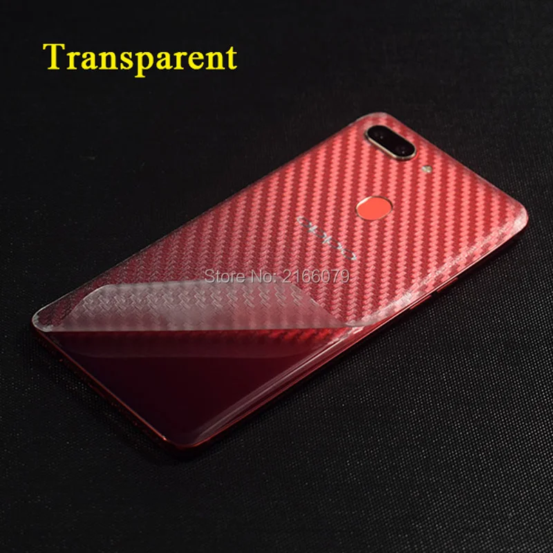 For OPPO R15 / Pro Dream Mirror New 360 Degree Full Body Decal Skin 3D Carbon Fiber Phone Protective Sticker Case |