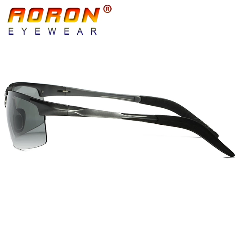 AORON HD фотохромные поляризационные солнцезащитные очки для мужчин вождения днем и