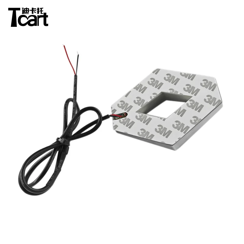 Tcart 1 компл. 9 4*7 5 см Авто Передняя Эмблема лампы 4D Логотип автомобиля значок маркер