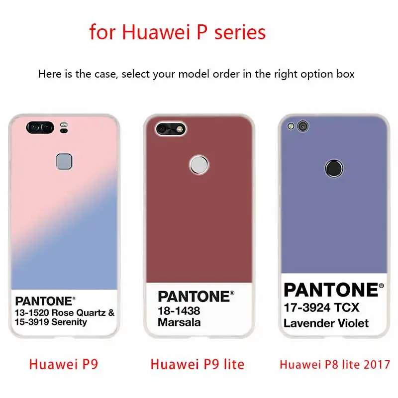 Чехол для телефона Caliente Pantone Huawei P40 P9 P10 P20 P30 Lite Cases Pro P Smart 2019 мягкий чехол |