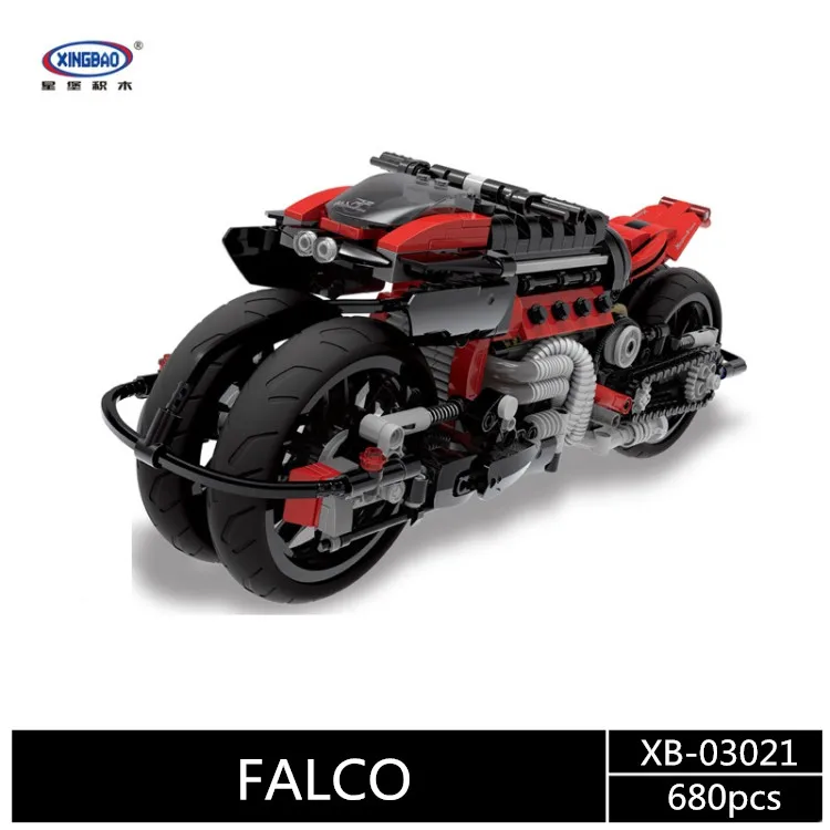 03021 825 шт XingBao 03010 в конструкторах, креативный MOC Technic серия, набор машин Photpong, Обучающие строительные блоки, кирпичи, игрушки, модель, подарок - Цвет: 03021