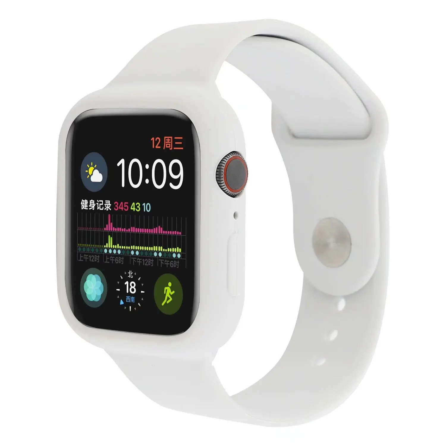 Силиконовый браслет ремешок и ударопрочный чехол для apple watch 4 44/40 мм спортивный ремешок защитный бампер для наручных часов iwatch серии, версия 1, 2, 3, ремешок 42/38 мм