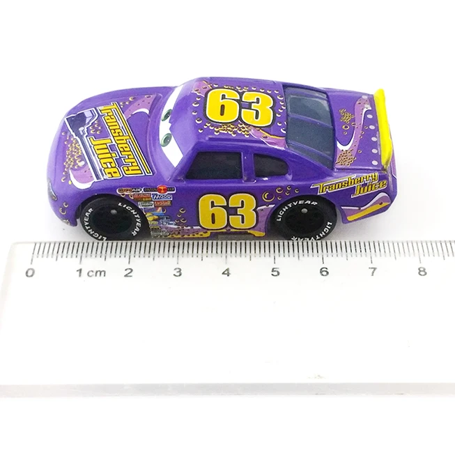 Disney «Тачки» Racer King цыпленок Хикс Lightning McQueen № 84 Металлический Игрушечный Автомобиль 1:55 на день рождения, рождественский подарок, Фирменная Новинка
