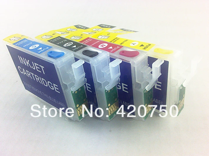 Пустые пополняемые картриджи T1285 для T1281 T1284 подходит BX305 SX130 SX230 SX235W SX420W SX425W SX435W и
