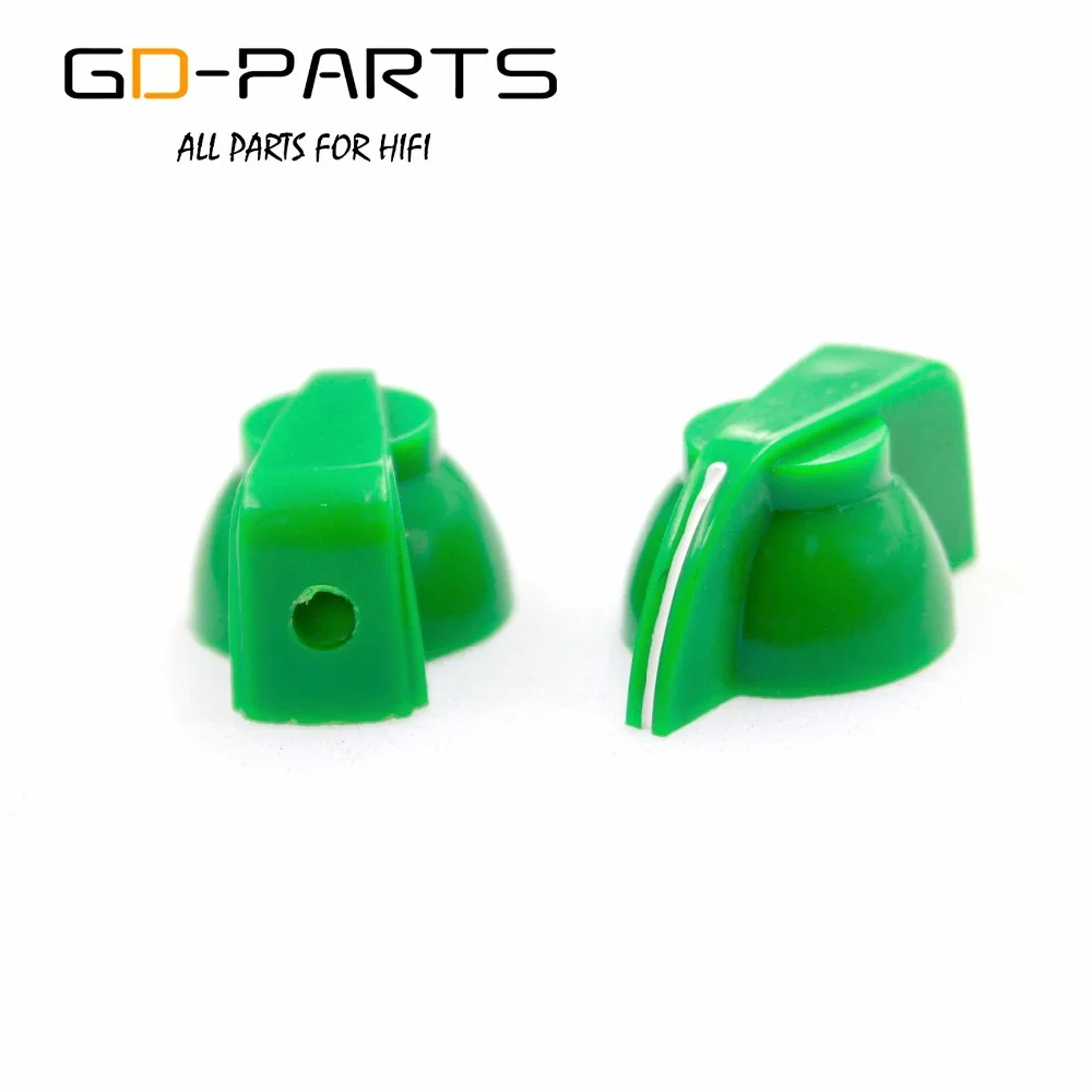 GD-PARTS Зеленые ABS пластиковые ручки в виде куриной головы для гитары усилитель
