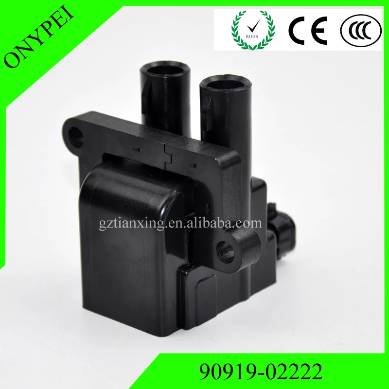 9091902222 Бесплатная доставка катушка зажигания 90919 02222 для Toyota Liteace SR40 Chaser SX100 Crown SXS13