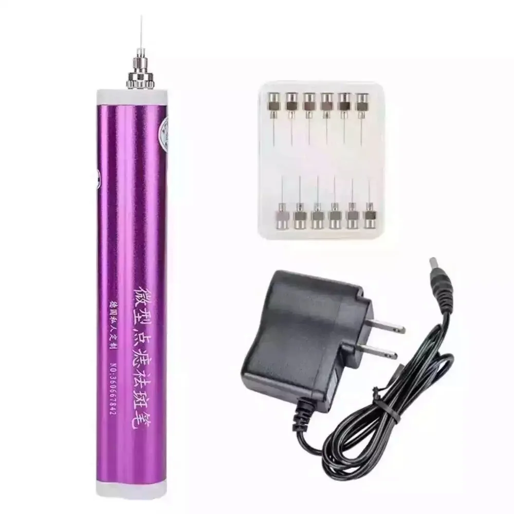 1 шт. фиолетовый Электрический прижигательный мини-фломастер для веснушек heloma