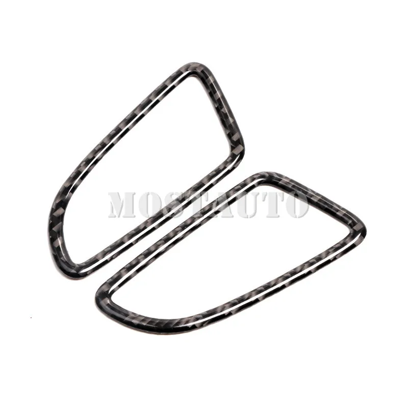 For Benz GLC X205 X253 Carbon Fiber Dashboard Side Air Vent Outlet Cover 2015-2021 2pcs Car Accessories Interior Decor | Автомобили и
