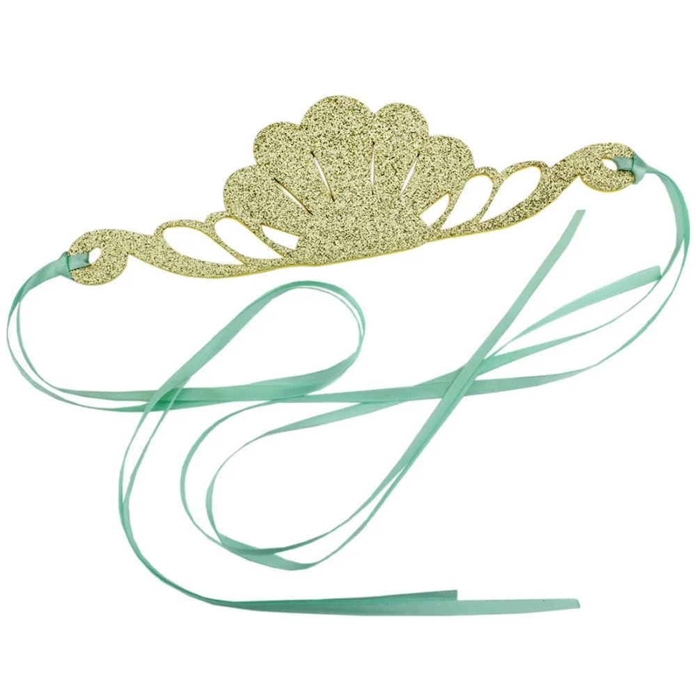 20pcs Mermaid DIY Shells crown with silk HAIRBAND wholesale baby girl children Hair accessories FREE SHIPPING | Детская одежда и