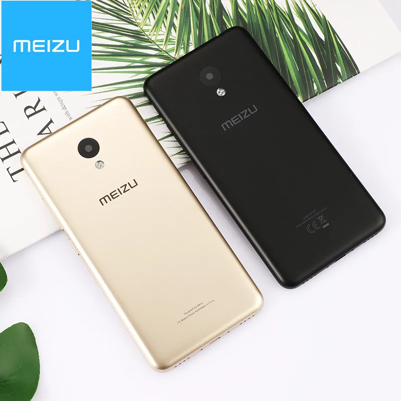 Корпус батарейного отсека для Meizu M5c M5C задняя крышка сменные детали чехлы с