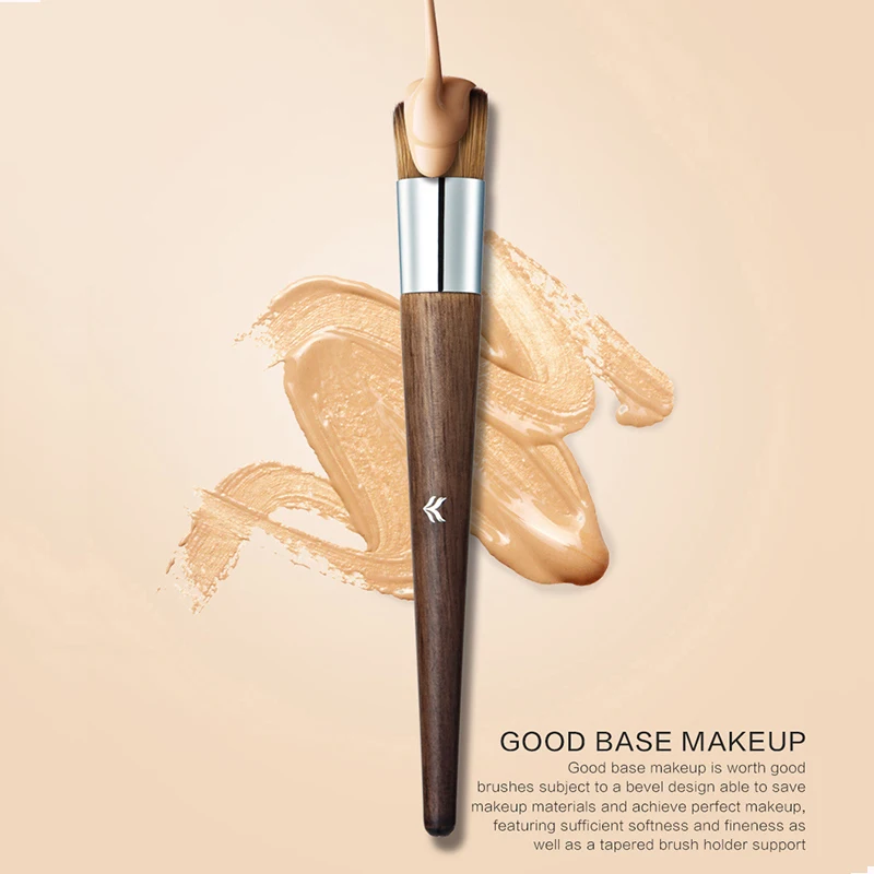 Кисточка для макияжа с плоской верхней синтетическая щетина лучшее акне под