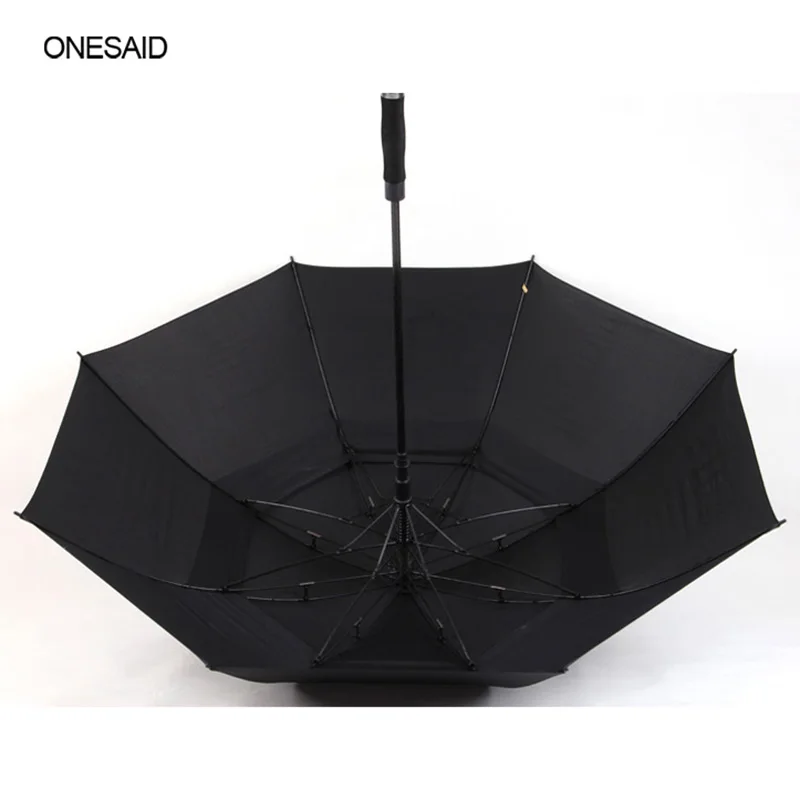 Onesaid 2018 Новый Для мужчин Бизнес Зонт полуавтомат 511 pringting эпонж 8ribs длинной ручкой