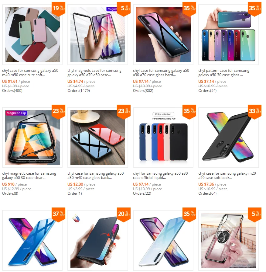 Чехол для samsung galaxy a50 a70 s8 s10 a40 a20 a30 s9 plus note 9 10 8 a7 a8 s7 edge a10 m10 a71 a51 чехол Чехол-футляр