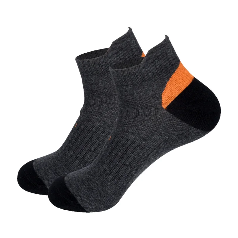 EUR38-44 Thin DGrey Новинка, профессиональные мужские носки, дышащие, низкие, для бега, фитнеса, баскетбола, велоспорта, компрессионные, эластичные, для улицы, носки до лодыжки - Цвет: EUR38-44 Thin DGrey