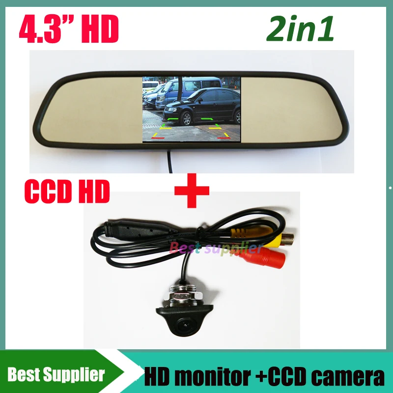 CCD HD Универсальная автомобильная камера заднего вида для парковки резервная всех