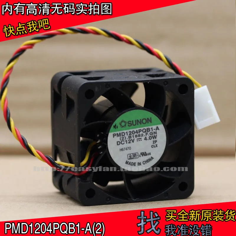 Новый SUNON 4028 4 см 12V 4,0 W PMD1204PQB1-A (2).B1882.F.GN Вентилятор охлаждения