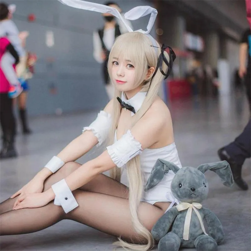 Рождество где мы меньше всего одиноки Kasugano Sora аниме сексуальный белый комбинезон