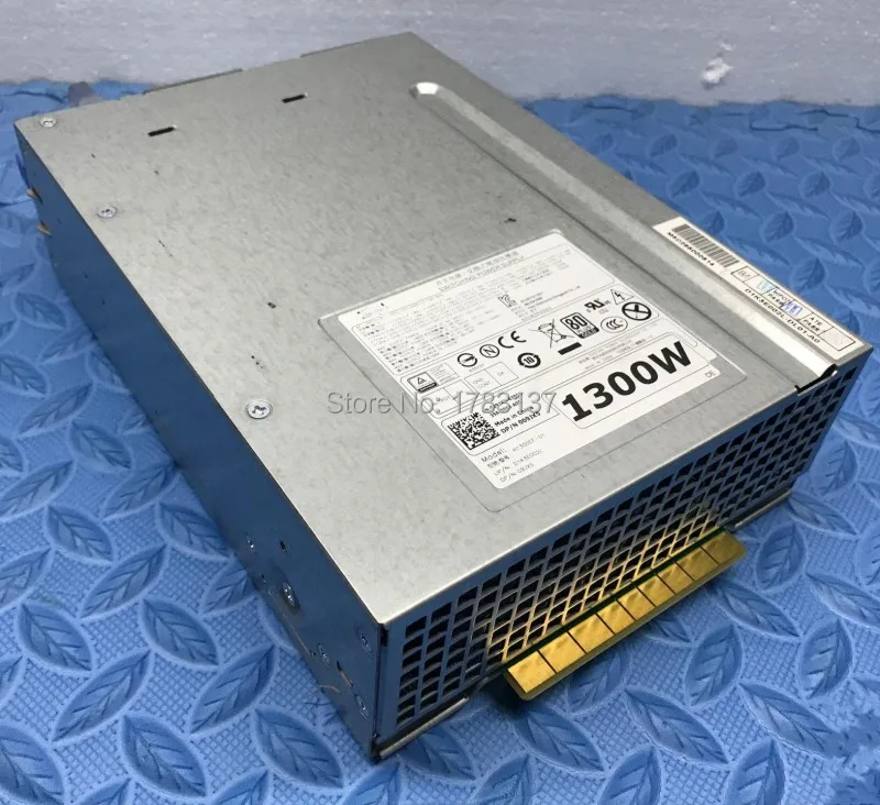 Бесплатная доставка DHL 09JX5 009JX5 H1300EF 01 1300 Вт источник питания для T7600 T7610 T7910 рабочая