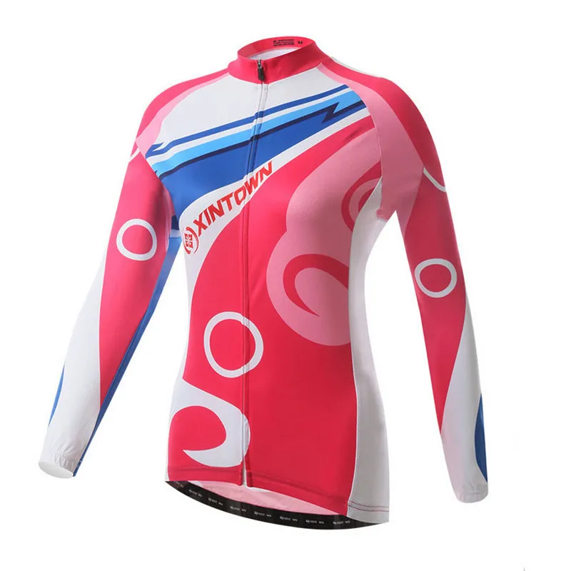 

Xintown Cycling Clothes Autumn Cycling Jersey Long Sleeve mtb Bike Jersey Jacket Sports Cycling Clothing ropa Maillot ciclismo