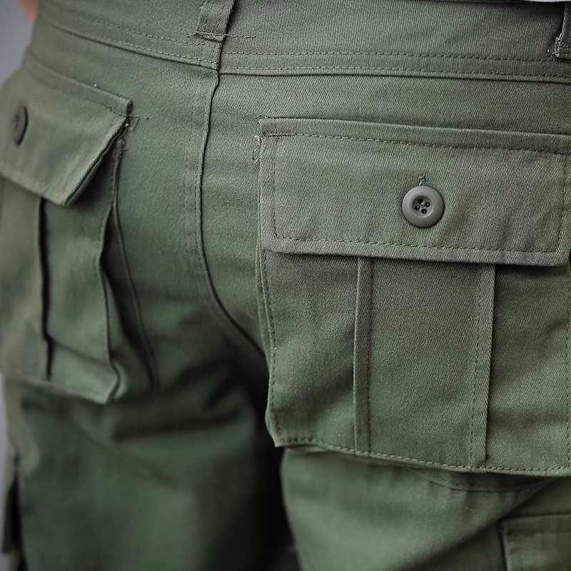 

YOLAO Brand Summer Men's Army Cargo Work Casual Bermuda Shorts Men Fashion Overall military Camouflage Trousers