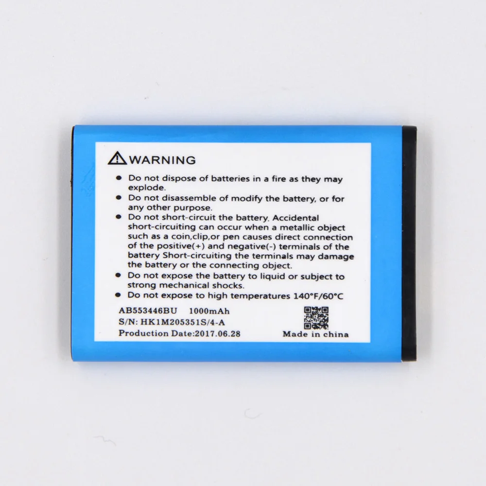 Аккумулятор HKFASTEL AB553446BU для Samsung Xplorer B2100 GT C3300 C5130 C5212 E1110 E1130 E2120 B100 i320|battery for samsung|battery