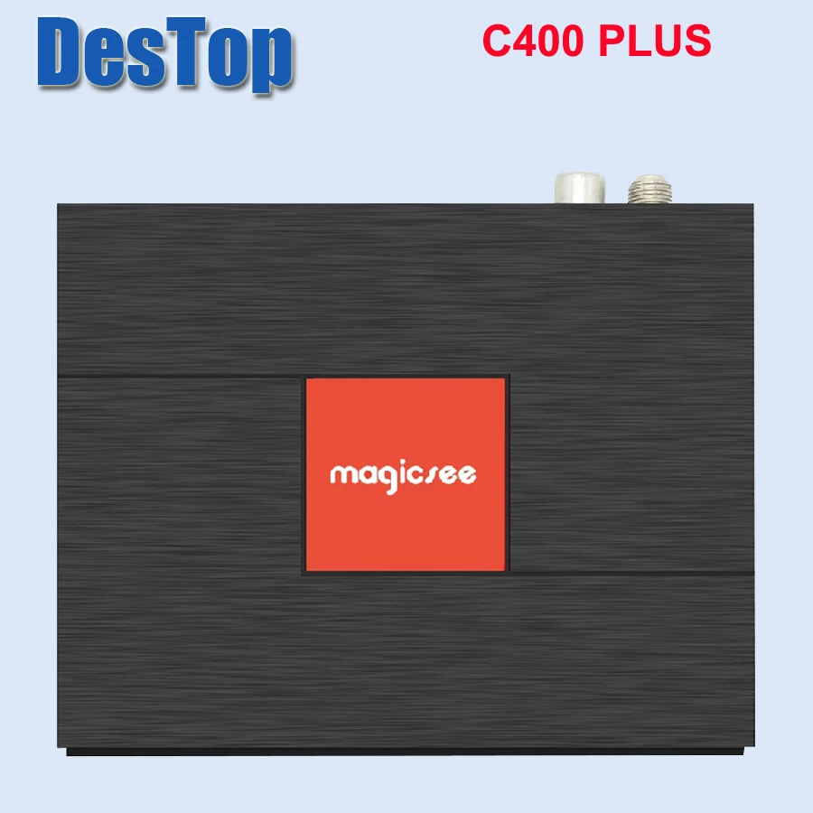 Magicsee C400 Plus Amlogic S912 Octa Core ТВ коробка 3 ГБ+ 32 ГБ, Android 4 K смарт ТВ коробка DVB-S2 DVB-T2 кабель двухъядерный процессор Wi-Fi 3 предмета в комплекте