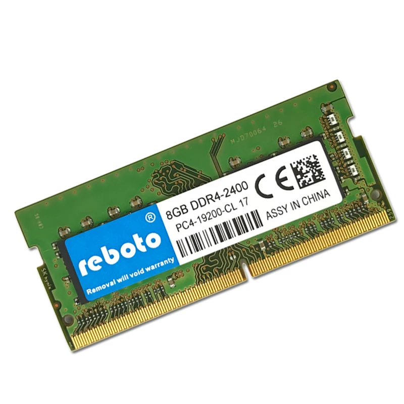 Reboto DDR4 4 ГБ/8 ГБ 2400 МГц низкое напряжение 1 2 в Sodimm памяти ноутбука ОЗУ для Высокое