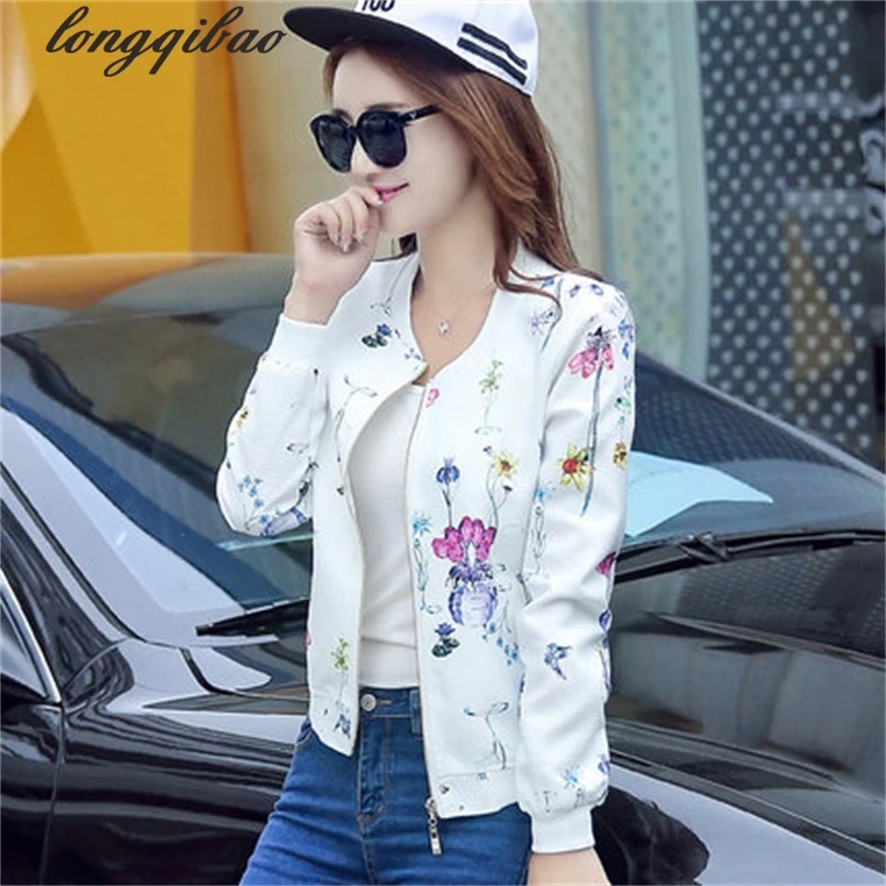 Весна и осень 2017 новинка модный короткий принт тонкий женский coatTB7041|spring and autumn|new