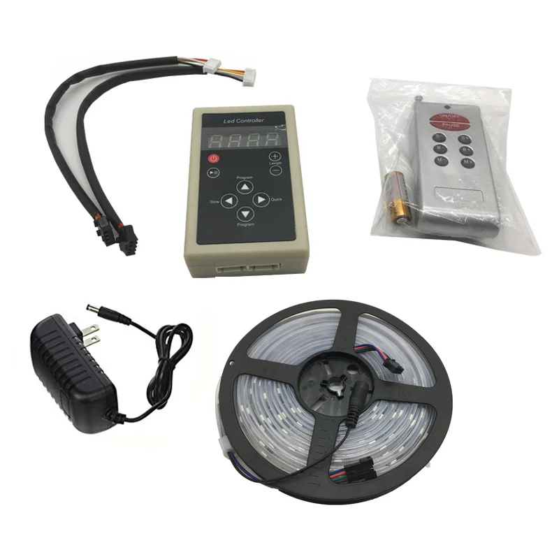 Волшебная Мечта Цвет СВЕТОДИОДА RGB 5 М 5050 6803 Фея SMD150 две втулки со световой полосой