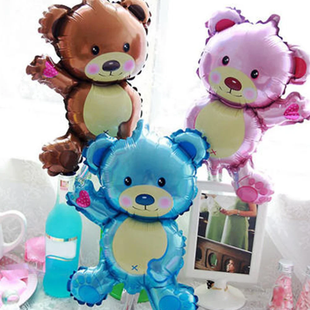 1 шт. мини прекрасный медведь воздушный шар для вечеринки на день рождения новая