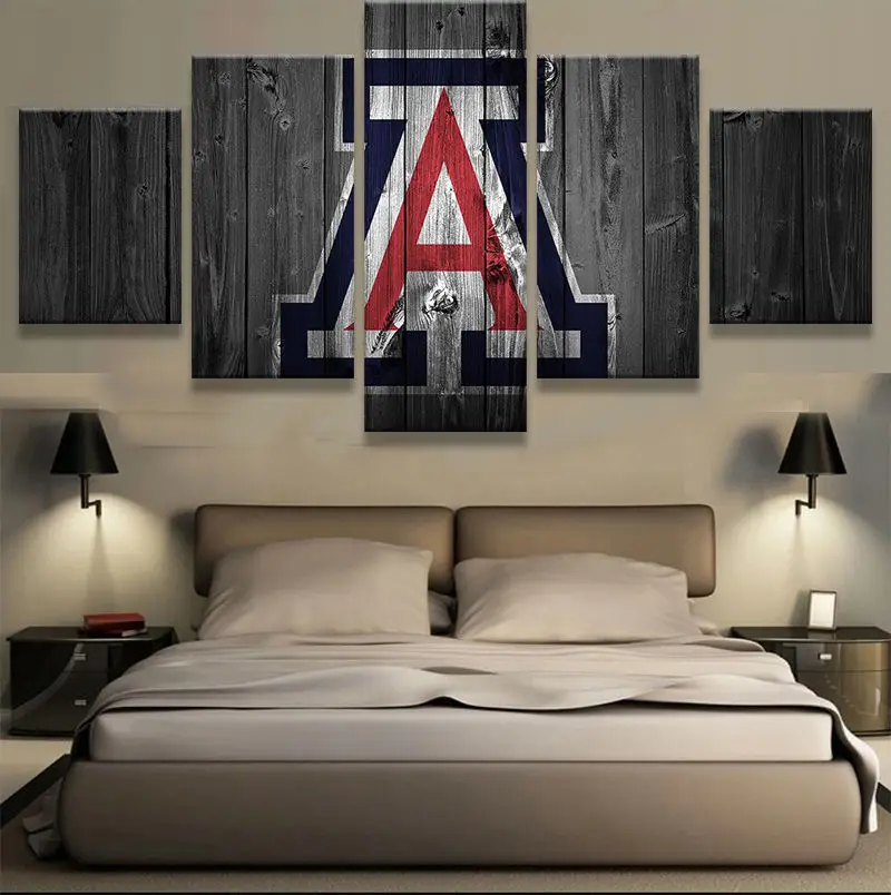 

Home Decor Frame Paintings On Canvas Modular Pictures Vintage 5 Panel Sport Type Wall For Living Room HD Print Drop Shipping
