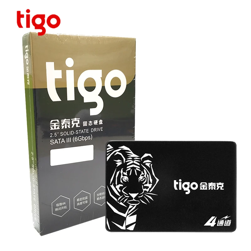 Tigo SATA SSD 120 ГБ 240 ГБ 480 ГБ 2,5 дюйма Внутренний твердотельный накопитель для настольных ПК S300