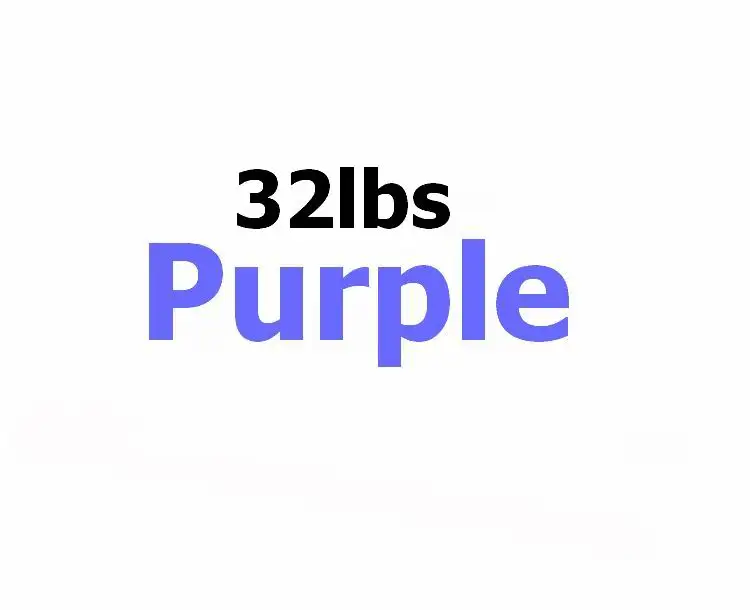 32lbs purple 1 шт. 20-32lbs леска для бадминтона, тренировочная ракетка для бадминтона, леска для бадминтона 0,7 мм* 10 м - Цвет: 32lbs purple