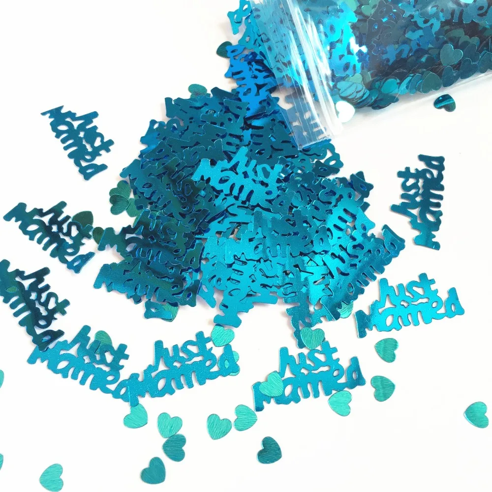 Бирюзовый синий сочетание вдвое в форме сердца винтажное романтическое