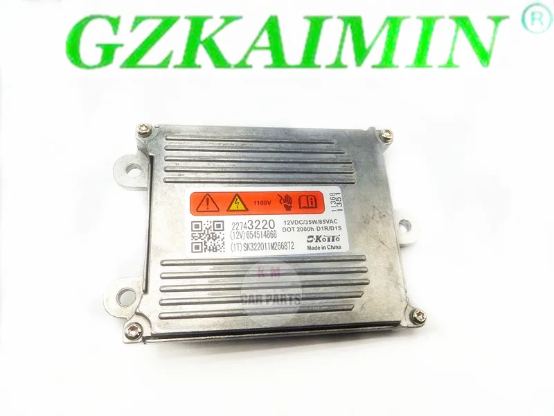 

OEM 22743220 XENON HEADLIGHT BALLAST BALLAST HID XENON 2010-13 FOR BUICK LACROSSE Ballast Xenon for Koito D1S D1R 35W 85V