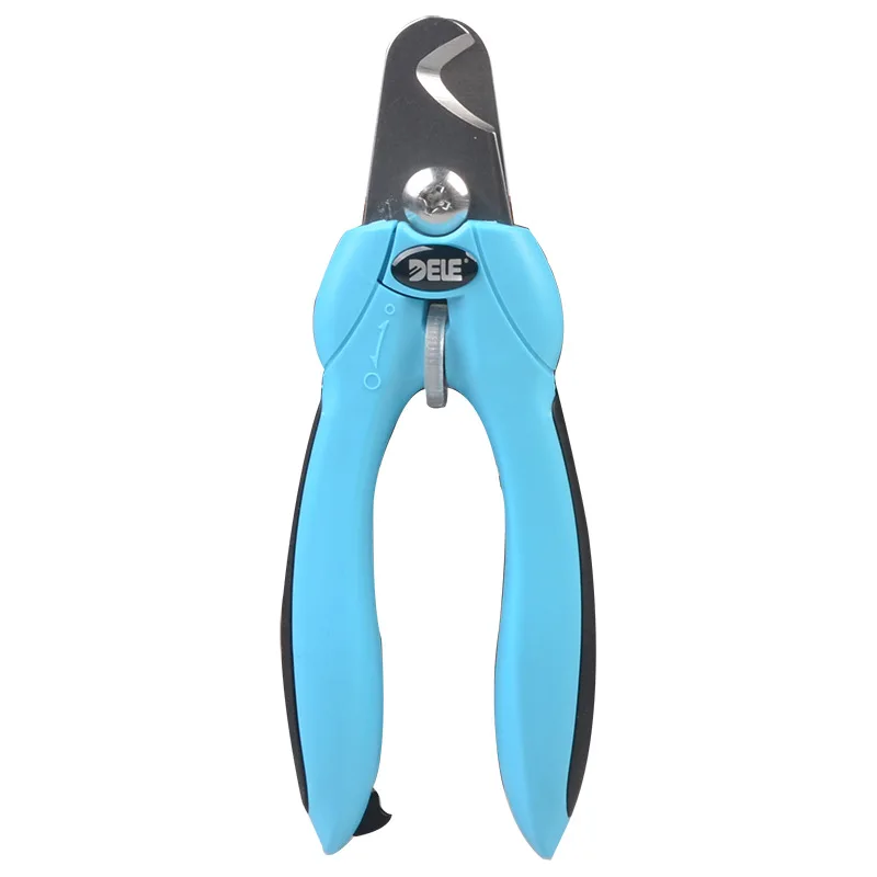 DELE Новая регулируемая машинка для стрижки ногтей больших кошек и собак легко