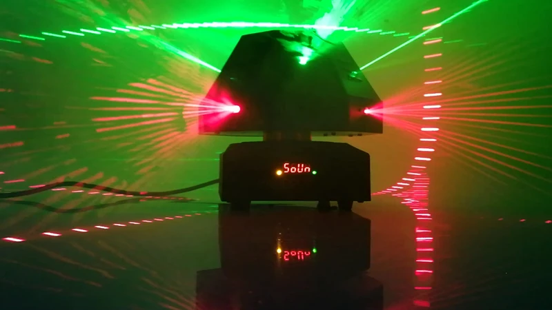 RGB Гриб лазерный свет dmx512 лазерной световой эффект Движущегося головного