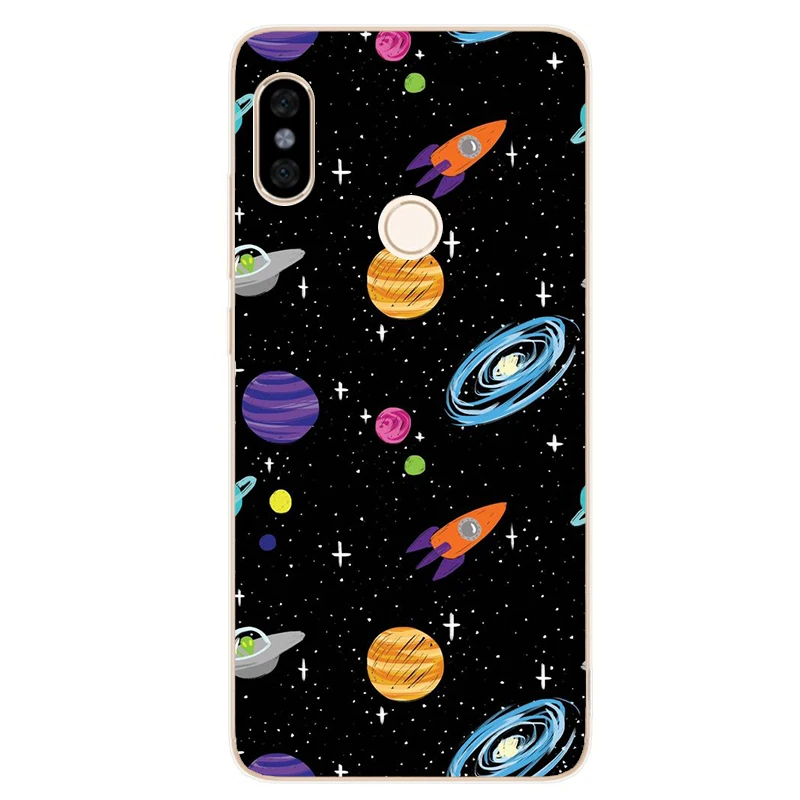 Soft Silicone Cases For Redmi Note 5 Case 5.99' Printed Cute Cover Phone for Xiaomi Xiomi note note5 pro Back |