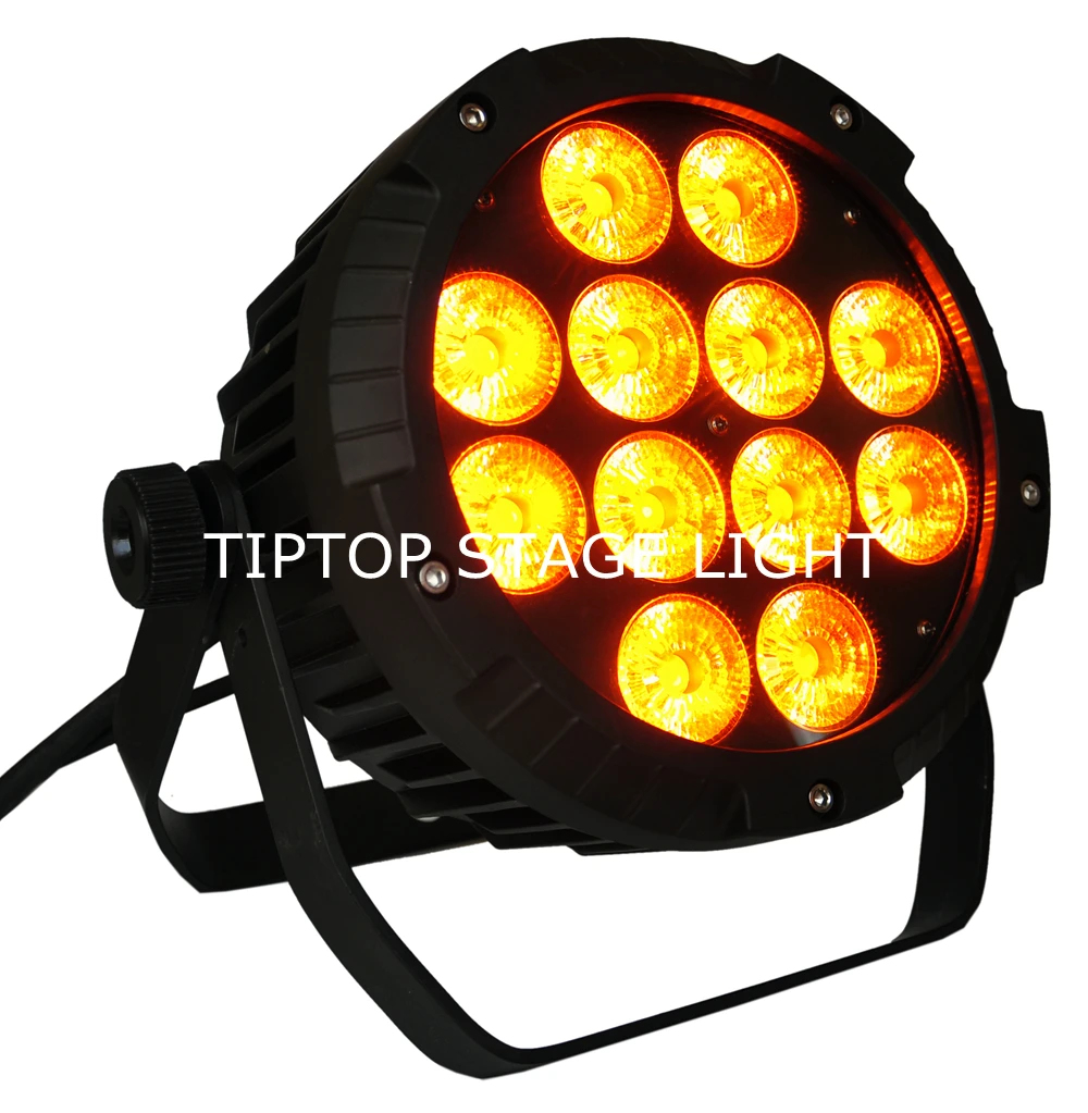 Уличный светодиодный светильник Par Light 12x18 Вт RGBWAUV водонепроницаемый IP65