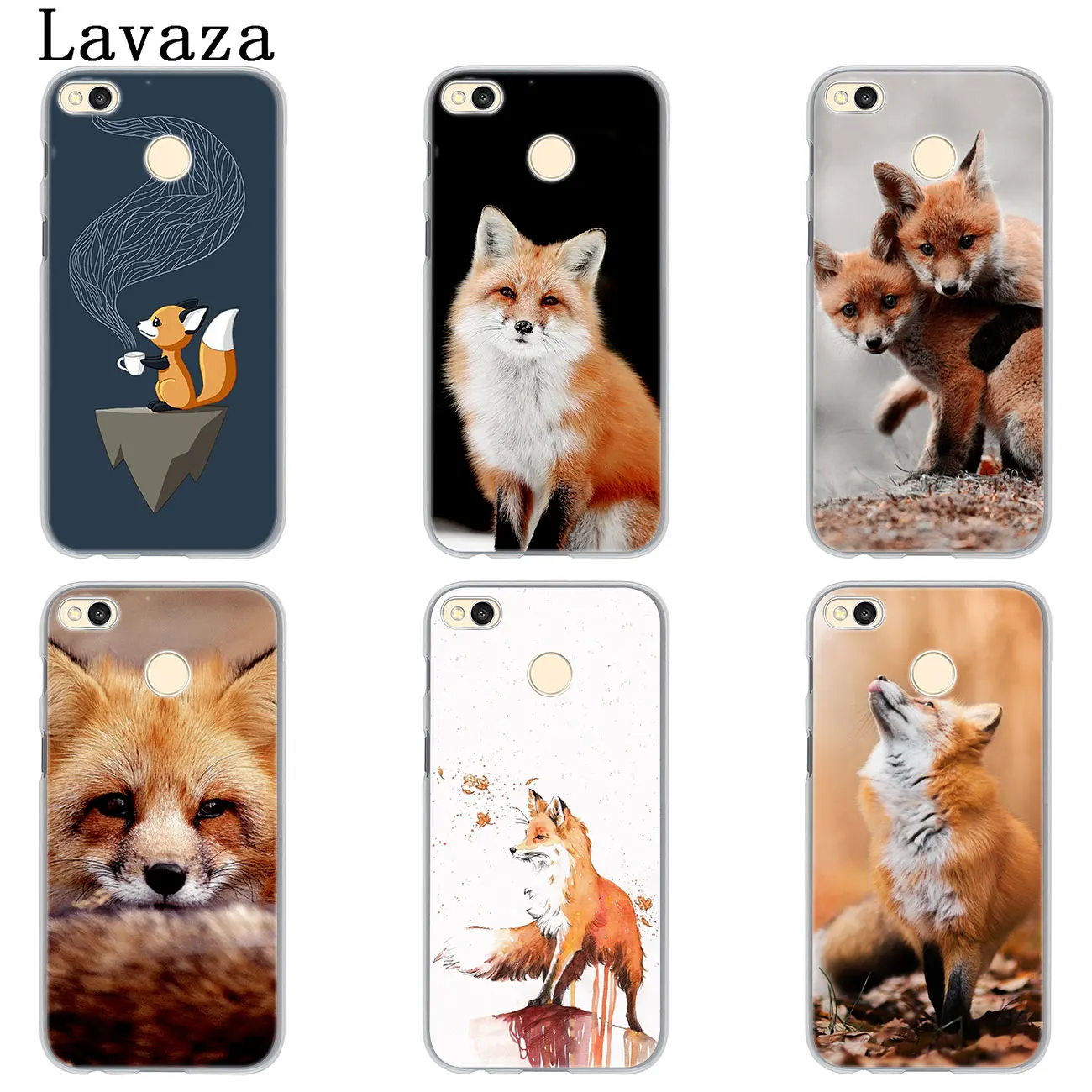 Милый жесткий чехол для телефона Lavaza Anime fox funny foxs Xiaomi Redmi 8A 7A 6A 5A K20 Note 8 8T 7 5 6 Pro 4