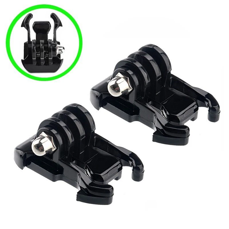 HONGDAK Новый 2x Черный Пряжка основной ремень крепление клипсы для GoPro HD Hero 4 3 2 1 SJCAM