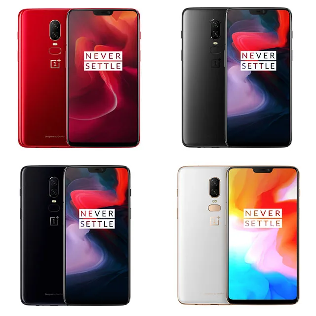 OnePlus 6 смартфон с восьмиядерным процессором Snapdragon 845 ОЗУ 8 ГБ ПЗУ 128 20 Мп + 16