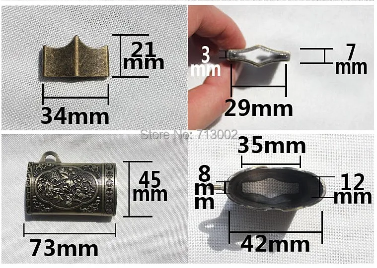 Полный набор аксессуаров из медного сплава для ножа-меча тайчи - купить по