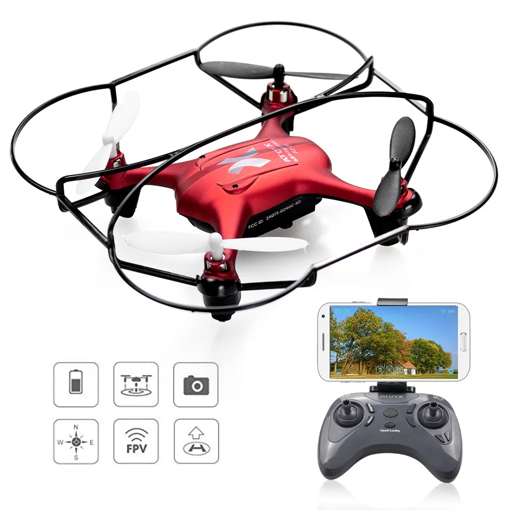 Камера Дрон складной мини Дроны с камерой Hd Wifi FPV RC Квадрокоптер широкий угол