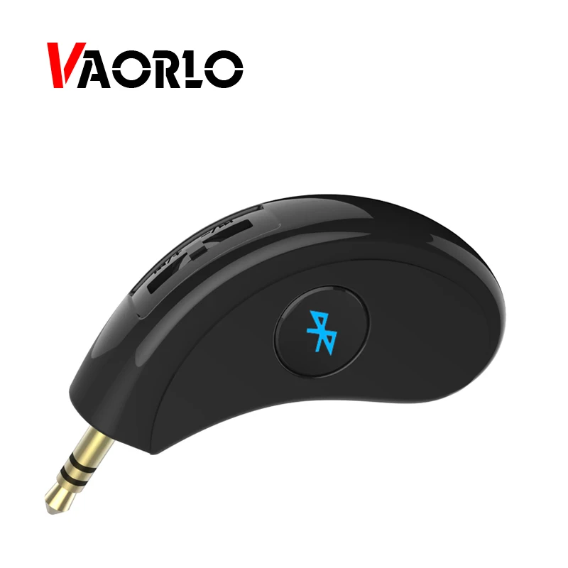 Беспроводной автомобильный Bluetooth ресивер VAORLO стереозвук с AUX выходом музыкальный