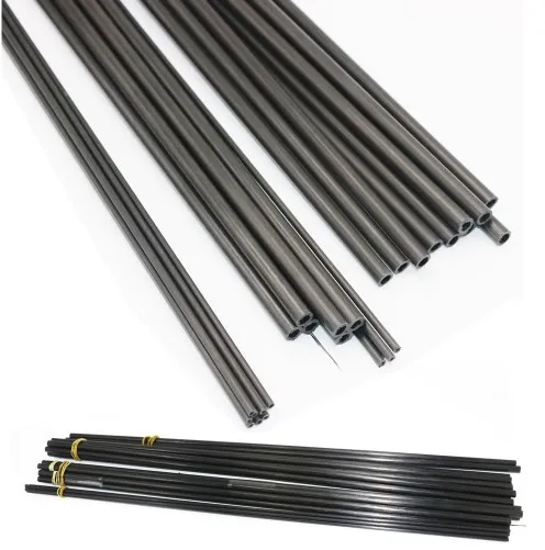 

carbon fiber tube 5pcs 3mm4mm8mm length 80CM for rc airplane